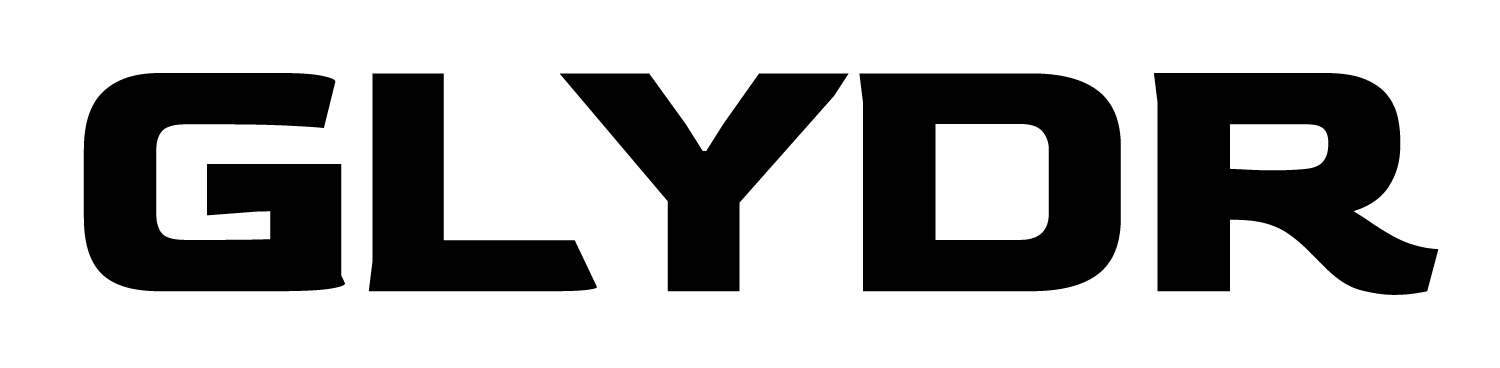 the wordmark G L Y D R