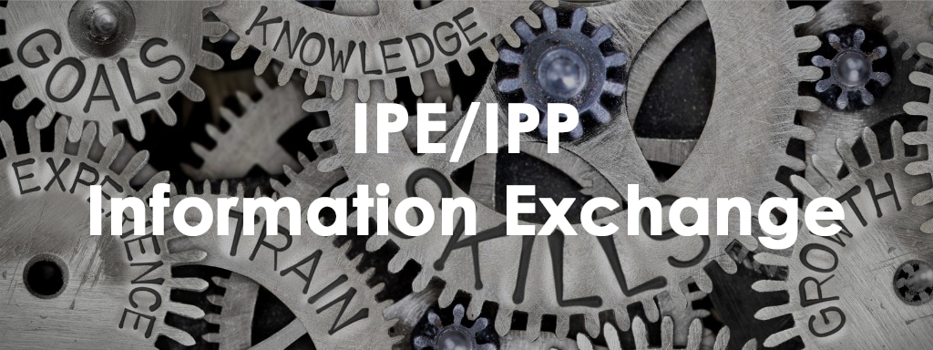 photo - IPE/IPP information exchange