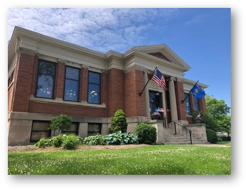 library, front exterior