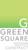 Green Square Design Logo | BAGI