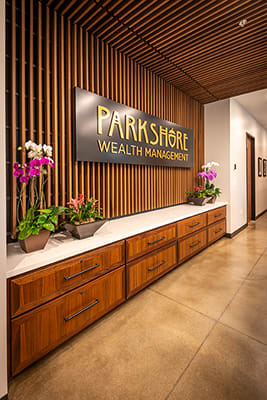 Parkshore Wealth Management Reception Area