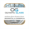 OLYMPIC GLASS AND BUILDING MATERIALS LOGO BAINBRIDGE ISLAND