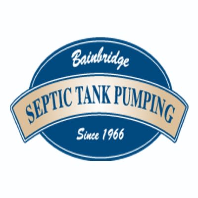 BAINBRIDGE SEPTIC TANK PUMPING LOGO BAINBRIDGE ISLAND