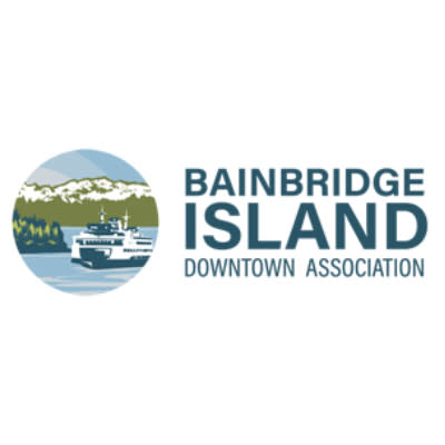 BAINBRIDGE ISLAND DOWNTOWN ASSOCIATION LOGO BAINBRIDGE ISLAND