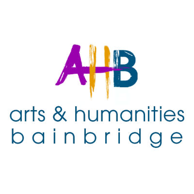 ARTS AND HUMANITIES BAINBRIDGE LOGO BAINBRIDGE ISLAND
