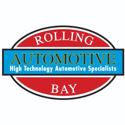 ROLLING BAY AUTOMOTIVE LOGO BAINBRIDGE ISLAND