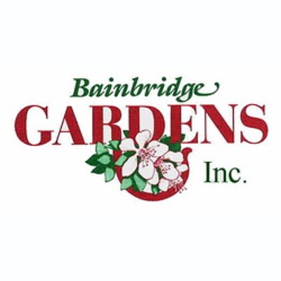 BAINBRIDGE GARDENS LOGO BAINBRIDGE ISLAND