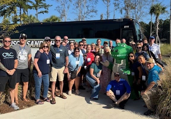 2025 Fall Crawl attendees posing for pic