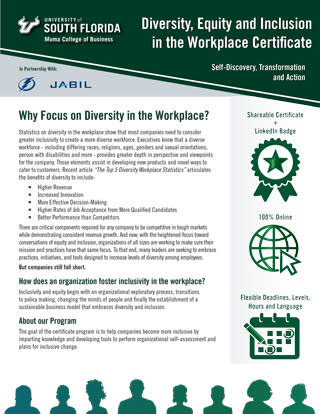 USF, Diversity, Equity, Inclusion, Workplace, Tampa Bay Lightning, Jabil, Tampa Bay LGBT Chamber