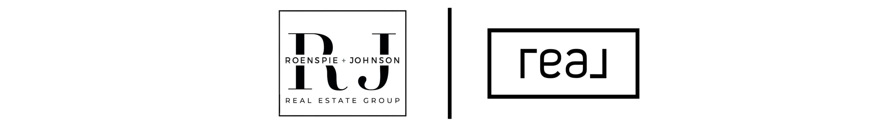 Roenspie + Johnson Real Estate logo