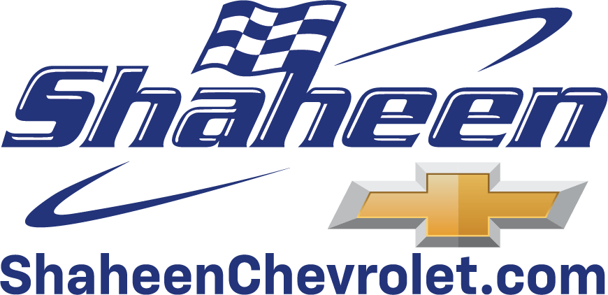 Shaheen Chevrolet logo, name and Chevy Bowtie Logo