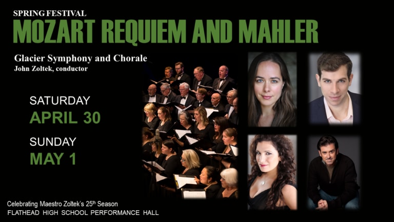 Glacier Symphony Spring Festival: Mozart Requiem and Maler