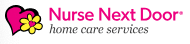 Logo of Nurse Next Door, a Texas-based in-home care service providing senior care, nursing support, and wellness assistance.
