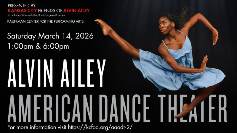 Alvin Ainey American Dance Theater flyer