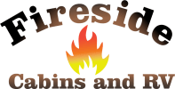 Fireside Cabins & RV logo