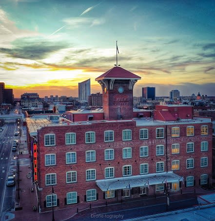 Exterior view of Hotel at Old Town at Sunset