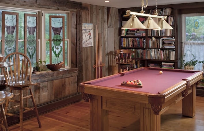 Library with Pool Table