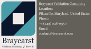 Brayearst Validation Consulting contact information