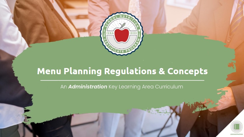 Menu Planning Regulations and Concepts