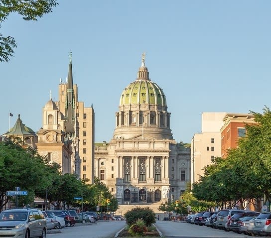 Photo of PA State Capitol