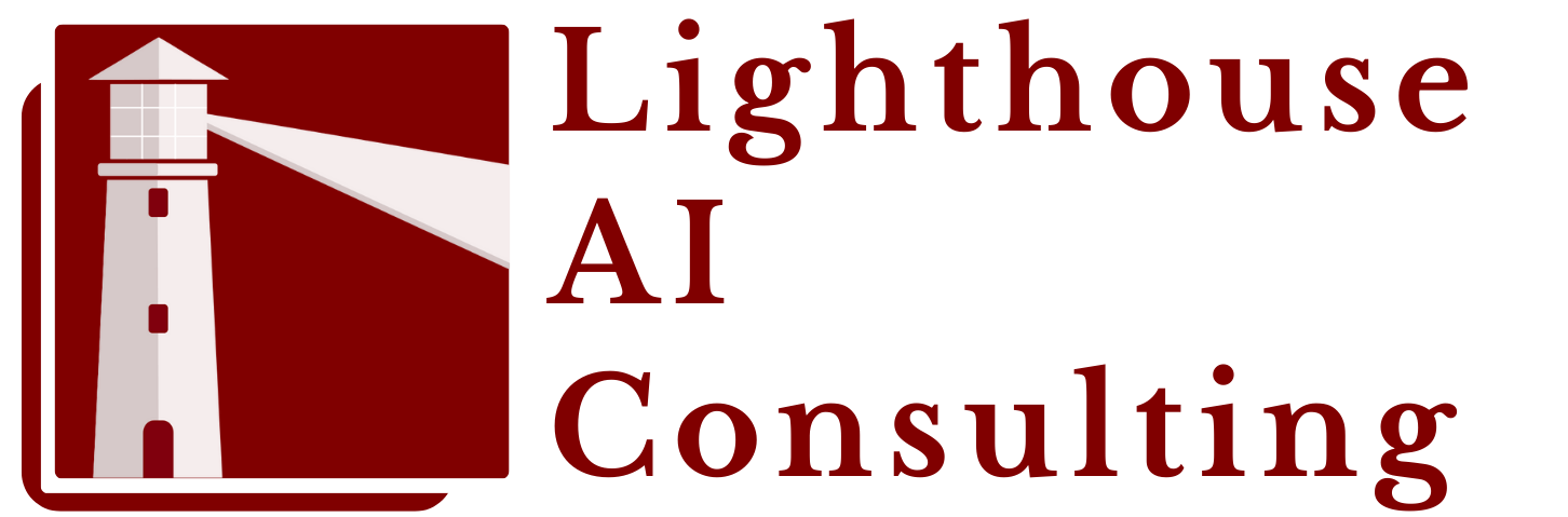 Lighthouse AI Consulting logo - guiding insurance agencies through ethical AI adoption