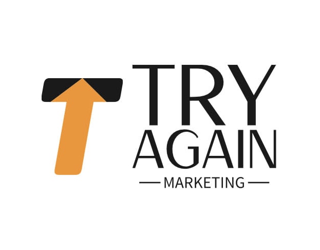 try again marketing logo