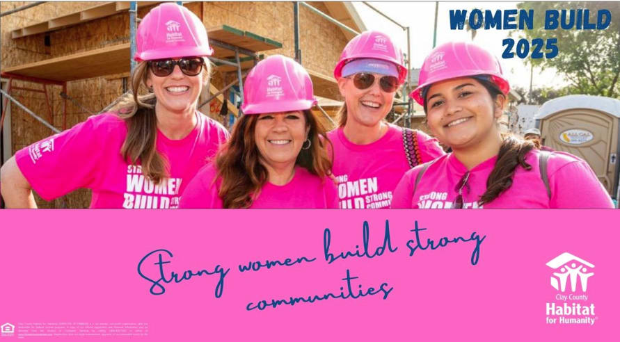 2025 Women Build Event