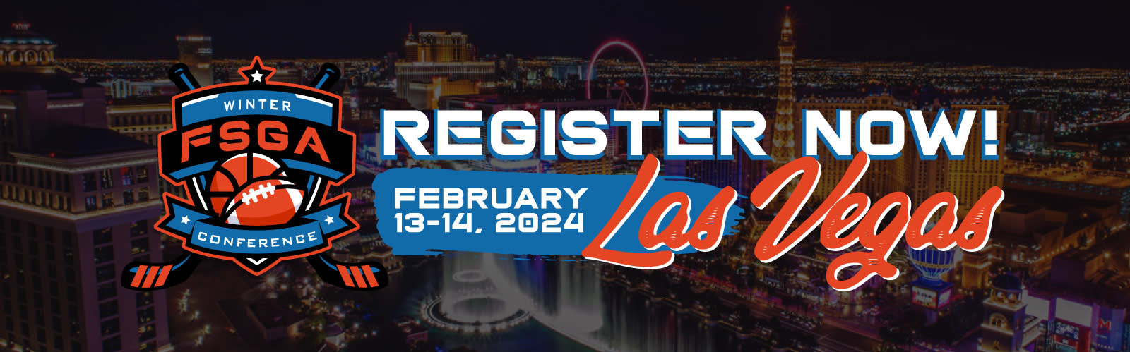 FSGA Winter Conference Banner Las Vegas