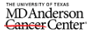 Exterior of MD Anderson Cancer Center, a world-renowned facility for cancer treatment and research.