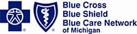 Blue Cross Blue Shield Blue Care Network of MI Logo