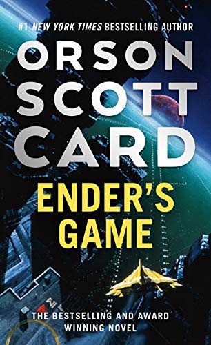 Book Cover of Ender's Game, written by Orson Scott Card