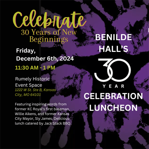 Benilde Hall 30th Anniversary Luncheon flyer