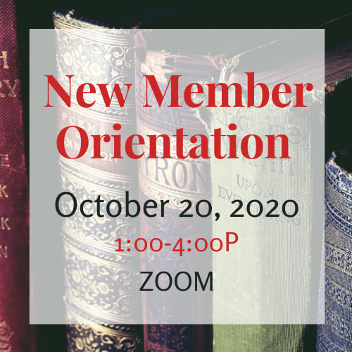 October New Member Orientation