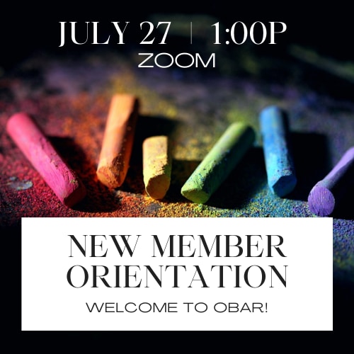 July New Member Orientation