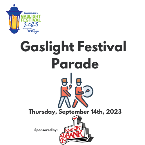 Gaslight Festival Parade Sponsored by River City Bank Event