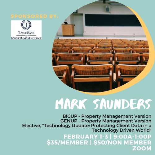 Mark Saunders February CE