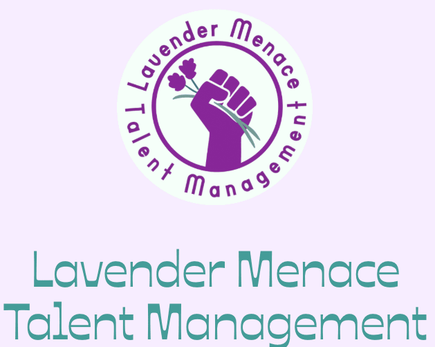 The Lavender Menace Logo