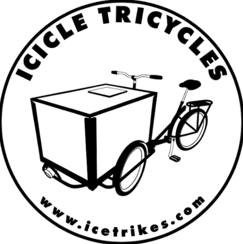 Logo for Icicle Tricycles - A commercial vending, marketing, and delivery bike manufacturing business