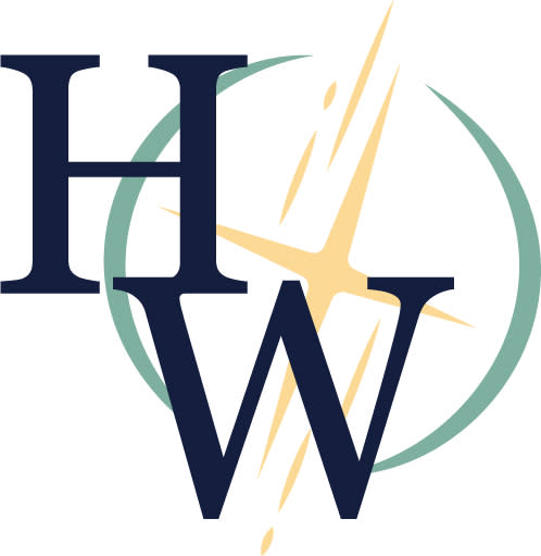 Hantzmon Wiebel logo (HW inside the Northstar Image)