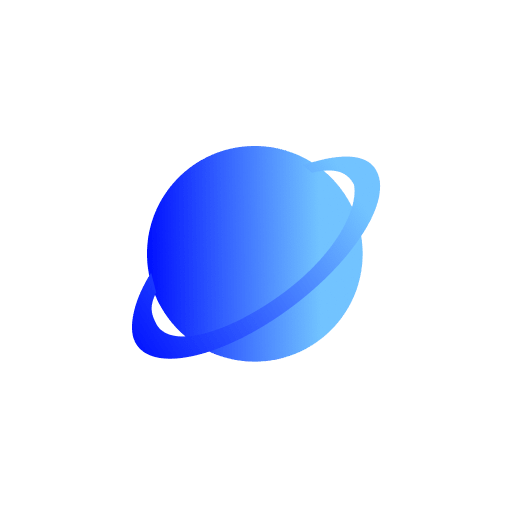 Cosmistack planet logo