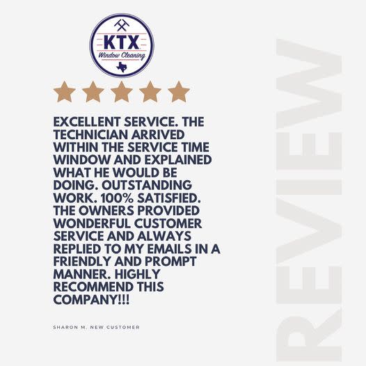 Best Window Cleaner in Katy and Fulshear TX