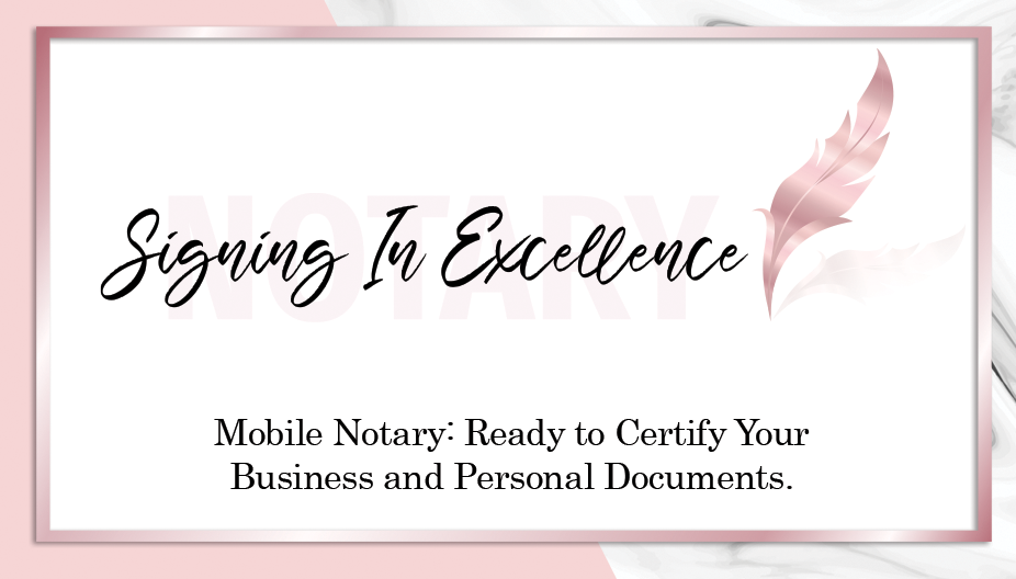 Signing in Excellence