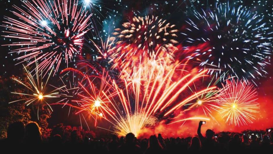Mooresville Celebration Fireworks! Lake Norman Chamber of Commerce NC