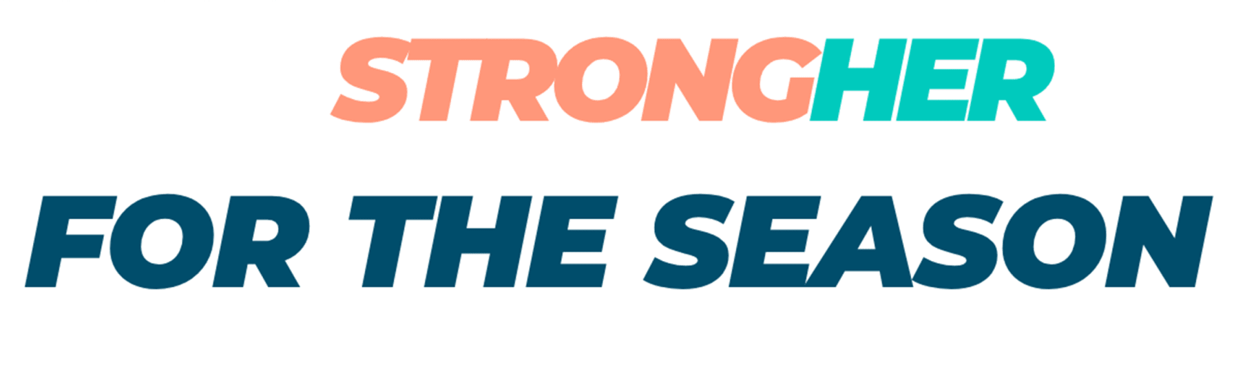 STRONGHER For the Season image