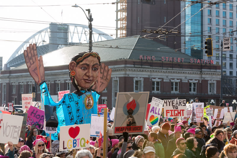 Womxn’s March on Seattle