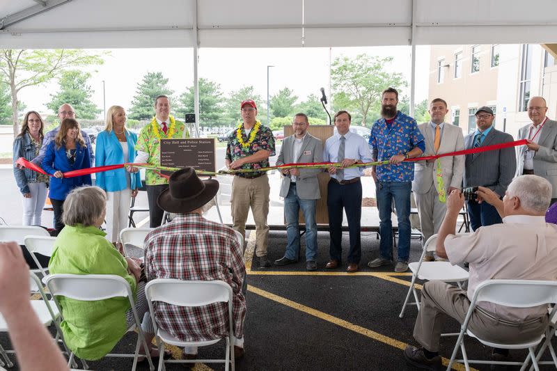 Ribbon Cutting Yorkville City Hall and Police Department Yorkville Area Chamber of Commerce