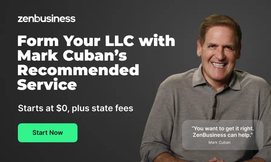 ZenBusiness Recommended by Ad