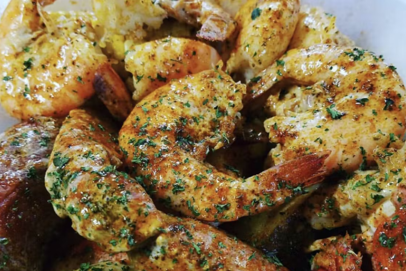 Crab Boss Garlic Shrimp