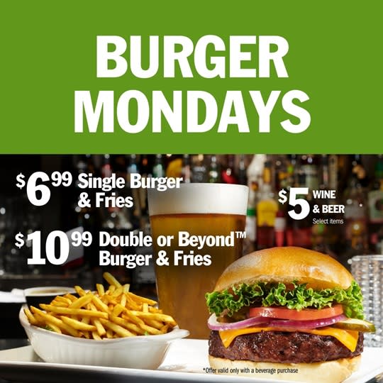 Burger Specials in Georgetown Burger with fries and Beer $5
