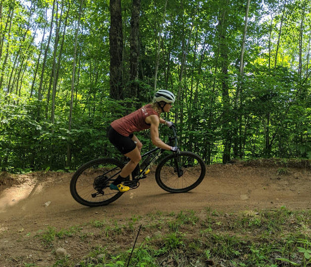 mountain biking